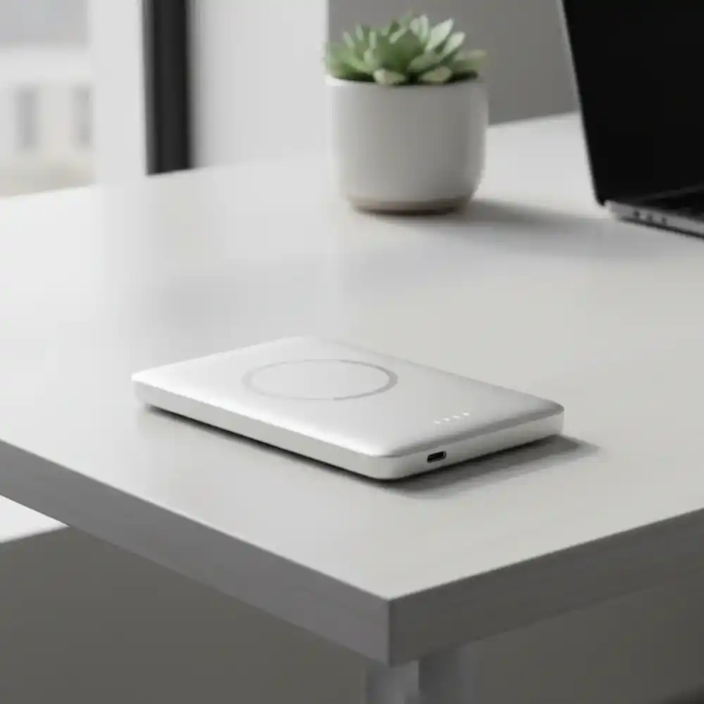 Slim wireless power bank